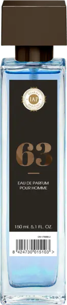 Apa de parfum pentru barbati Nr. 63, 150ml, IAP Pharma