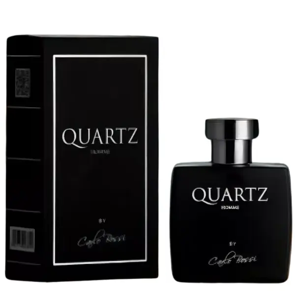 Apa de parfum pentru barbati Quartz Black, Carlo Bossi | 100 ml