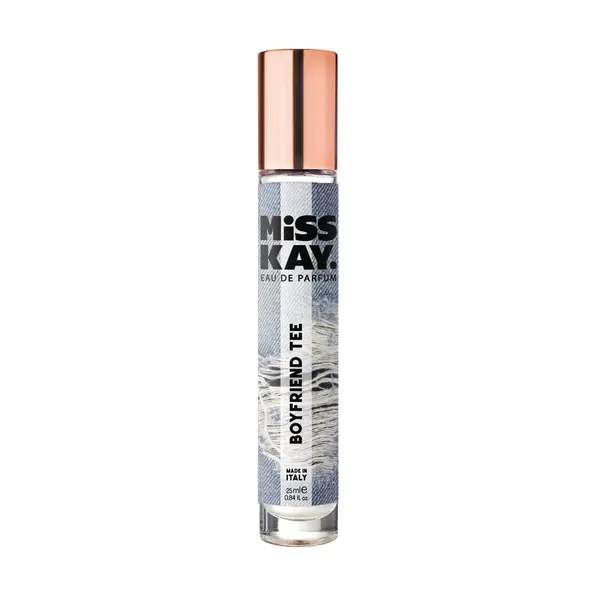 Apa de parfum pentru femei Boyfriend Tee, 25ml, Miss Kay