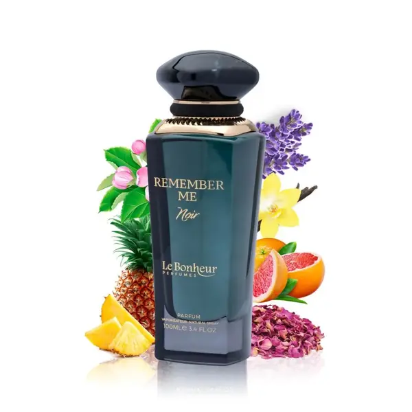Apa de Parfum Remember Me Noir by Le Bonheur, Unisex, 100 ml