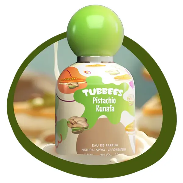 Apa de Parfum Tubbees Pistachio Kunafa, Unisex, 50 ml