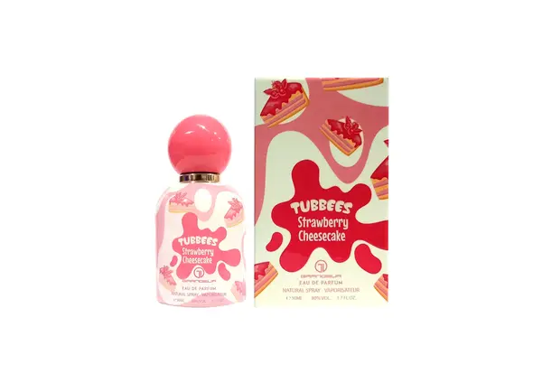 Apa de Parfum Tubbees Strawberry Cheesecake, Unisex, 50 ml