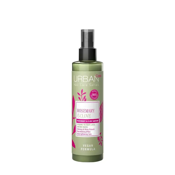 Apa de rozmarin pentru cresterea parului cu cuisoare, 150ml, Urban Care