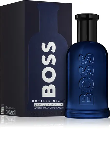 Apa de toaleta pentru barbati Bottled Night, 100ml, Hugo Boss