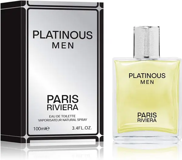 Apa de toaleta, Platinous, Paris Riviera, 100 ml, barbati