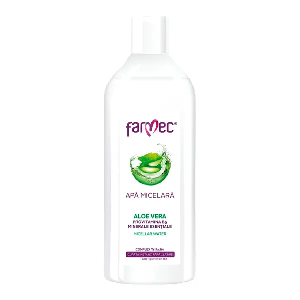 Apa micelara Aloe Vera, 400 ml, Farmec