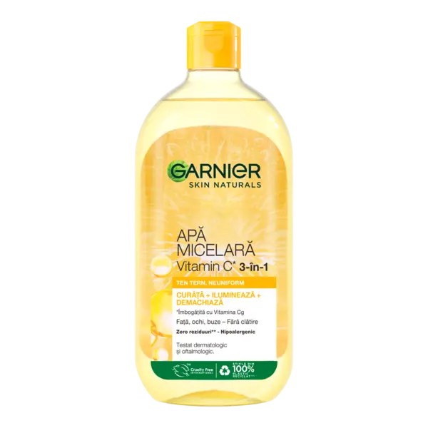 Apa micelara cu vitamina C Skin Naturals, 700ml, Garnier