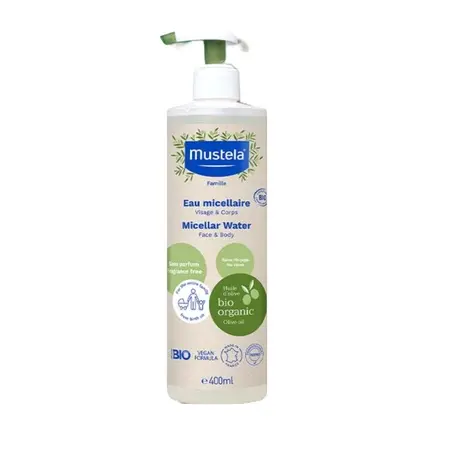 Apă Micelară Eco pentru Față și Corp, 400 ml, Mustela