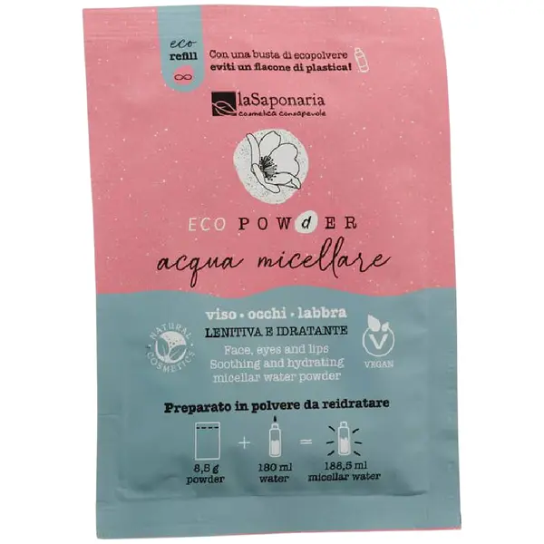 Apa micelara pudra, 8.5g, La Saponaria