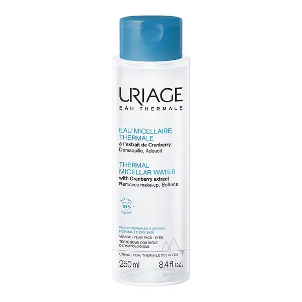 Apa micelara termala pentru ten normal-uscat, 250 ml, Uriage