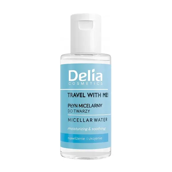 Apa micelara Travel With Me, 50ml, Delia Cosmetics