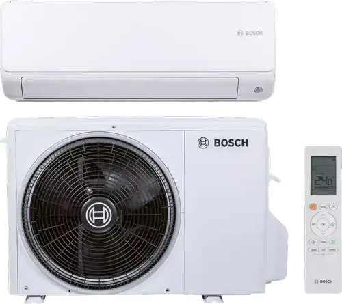 Aparat de aer conditionat Bosch Climate 6000i 35WE 7733701844, 12000 BTU, Clasa A+++/A++, Ionizare, Follow Me, I Clean, Wi-Fi Ready (Alb)