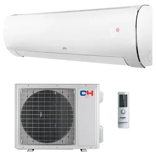 Aparat de aer conditionat Cooper&Hunter Daytona CH-S24FTXD-WP, 24000 BTU, Clasa A++/A+++, Inverter, Wi-Fi, I FEEL, Auto-restart, BLUE-FIN (Alb)