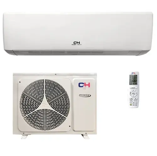 Aparat de aer conditionat Cooper&Hunter Vital CH-S09FTXF, 9000 BTU, Clasa A++/A+, Inverter, Wi-Fi, I FEEL, Auto-restart, Auto-diagnosticare, BLUE-FIN (Alb)