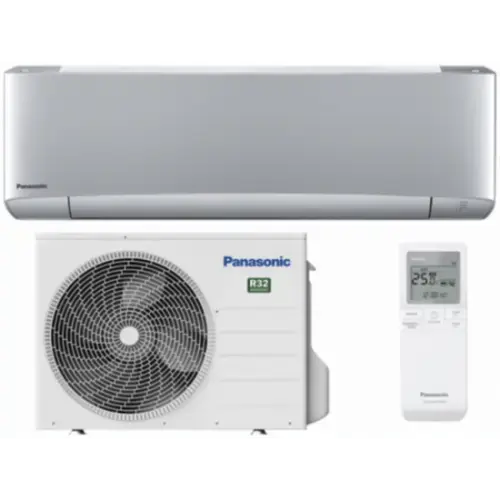Aparat de aer conditionat Panasonic KIT-XZ35ZKE Inverter, Clasa A+++, Etherea, 12000 BTU, Nanoe X Generator Mark 3, WI-FI INTEGRAT (Argintiu)