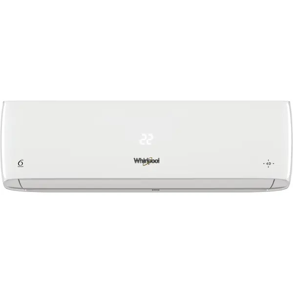 Aparat de aer conditionat Whirpool SPICR 309W, 9000 BTU, Inverter, Mod silentios, Al 6-lea simt, Clasa A++