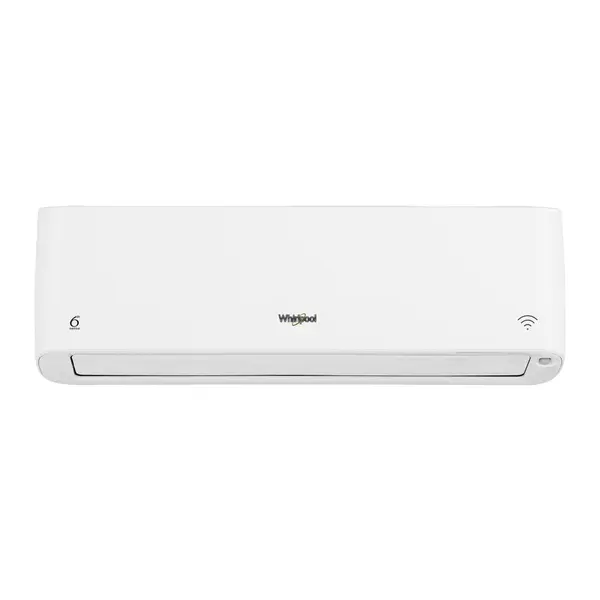 Aparat de aer conditionat Whirpool SPICR312A3WF, 12000 BTU, Inverter, Wifi, Tehnologie al 6-lea simt, Mod noapte, Control vocal, Clasa A+++