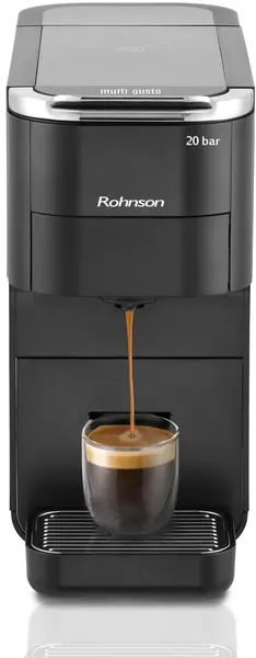 Aparat de cafea cu capsule Rohnson - R-98055, 20 bar, 1.5 l, negru