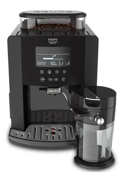 Aparat de cafea Krups - EA819N10 Arabica Latte, 15 bar, 1.7 l, negru