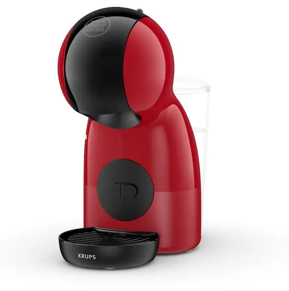 Aparat de cafea Krups - Piccolo XS, 15 bar, 0.8 l, roşu/negru