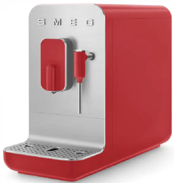 Aparat de cafea Smeg BCC02RDMEU, 19 bar, 1,4 l, cu abur, roșu