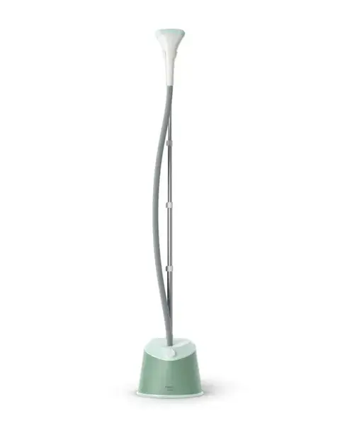 Aparat de calcat vertical cu picior Philips STE1010/70, 1600 W, 32g/min, picior ajustabil pe inaltime (Verde/Gri)