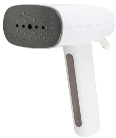 Aparat de calcat vertical portabil Zass ZGS 05, 800 W, 0.11 l, 18 g/min, Talpa ceramica, Maner detasabil (Alb)