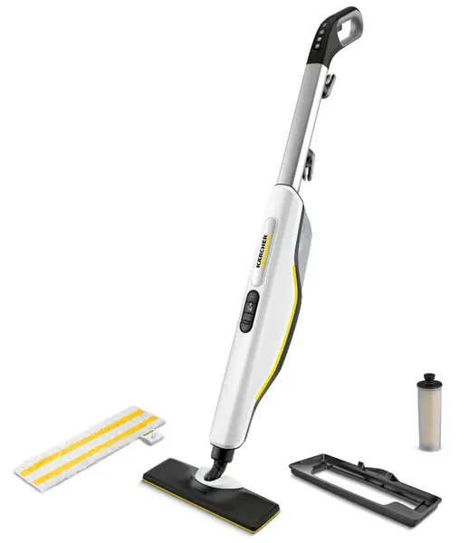 Aparat de curățat cu abur Karcher - SC 3 Upright EasyFix, 1600W, 0.5 l, alb