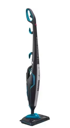 Aparat de curatat cu aburi Hoover CA2IN1D 011, 0.35 L, 1700 W (Negru/Albastru)