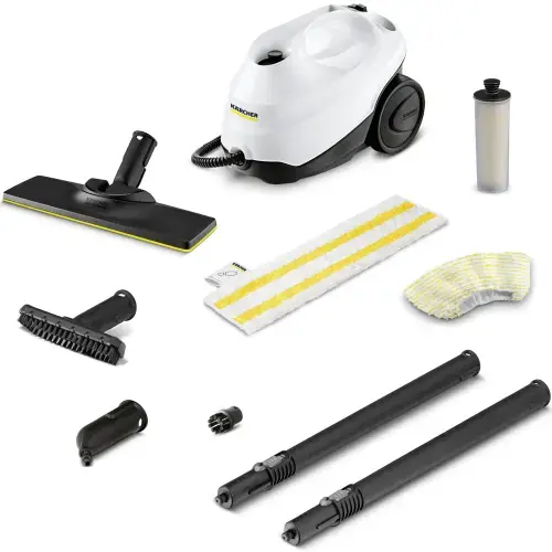 Aparat de curatat cu aburi Karcher SC 3 EasyFix, 1.513-650.0, 1900W, 3.5 bar, incalzire 0.5 min (Alb/Negru)