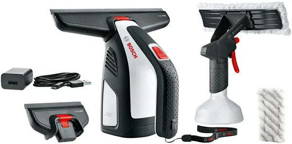 Aparat de curățat geamuri cu acumulator Bosch - GlassVAC, 3.6V