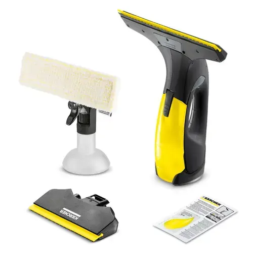 Aparat de curatat geamuri Karcher WV 2 BLACK EDITION 1.633-426.0, 0.1 L (Negru/Galben)