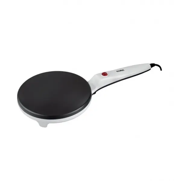 Aparat de Facut Clatite, cu Farfurie si Tel, Putere 700W, Diametru 20 cm, Alb