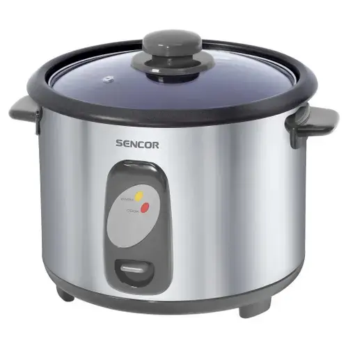 Aparat de gatit orez Sencor SRM1800SS, 700 W, 1.8 L (Inox)