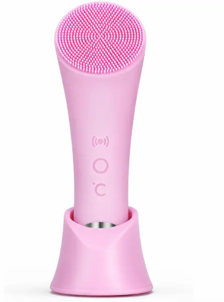 Aparat de ingrijire faciala tehnologie Microvibratie silicon hipoalergenic 8000 pulsatii pe minut