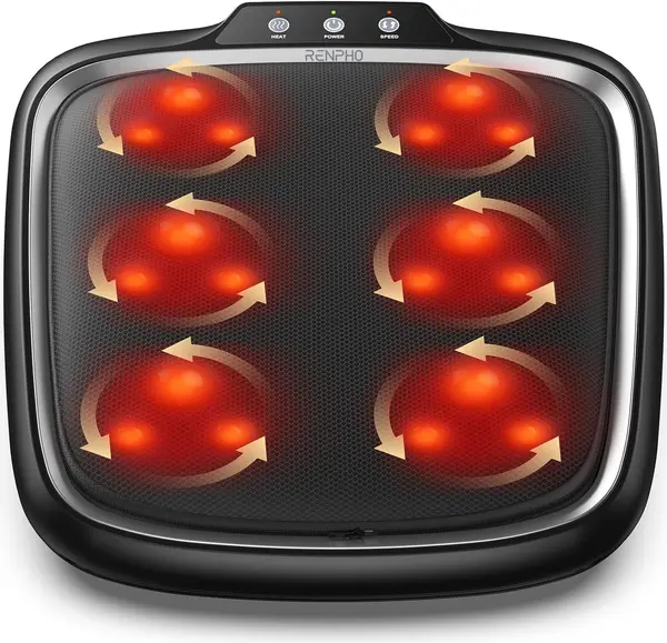 aparat de masaj picioare renpho fm062, masaj shiatsu, caldura