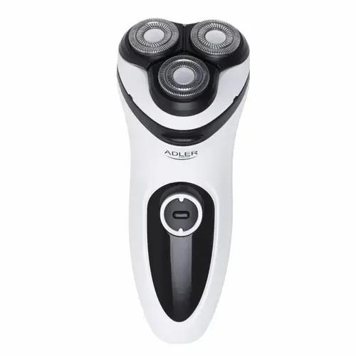 Aparat de ras electric Adler AD 2910, Autonomie 60 minute, USB Type-C, Husa (Alb)