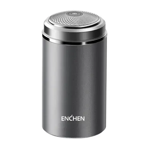 Aparat de ras electric umed/uscat Enchen Z3, Motor 3 W, Autonomie 60 minute, 350 mAh, Lame flexibile (Gri)