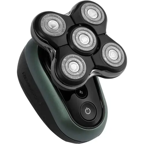 Aparat de ras pentru cap Remington Ultimate Series RX7 XR1600, 100% rezistent la apa, Functie Turbo (Negru/Verde)