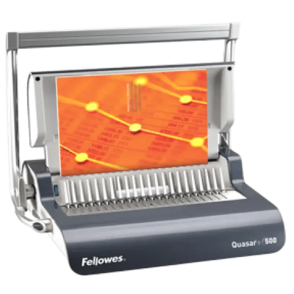 Aparat de spiralat manual Fellowes Quasar+ Aparat de spiralat manual Fellowes Quasar+