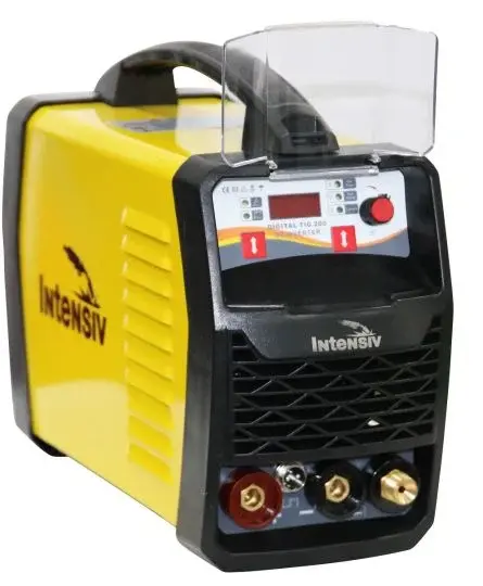 Aparat de sudura invertor Intensiv TIG 200 Digital, MMA TIG WIG, 180-190A, 1.6-4.0mm, Accesorii incluse