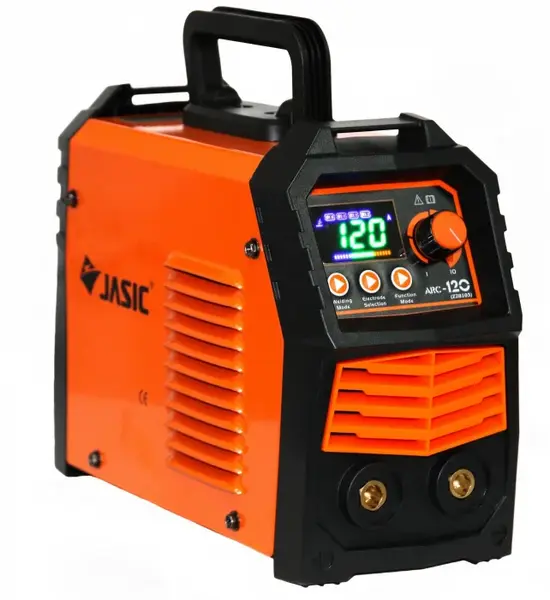 Aparat de sudura invertor Jasic ARC 120 LED SYNERGIC, MMA, 120A, 1.6-2.5 mm, Accesorii incluse