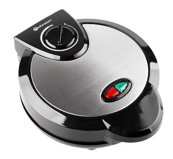 Aparat de vafe Rohnson - R-268, 1200W, negru/gri