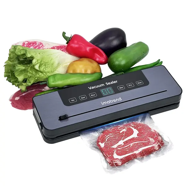 Aparat de Vidat IMA Trend – 120W, 60kpa, 30 cm, 5 Functii, Cutter, 10 Pungi Incluse