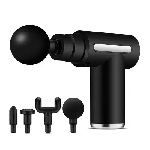 Aparat electric de masaj Media-Tech MT6521 , Tip pistol, Portabil, Pentru relaxare musculara, 6 trepte, Negru