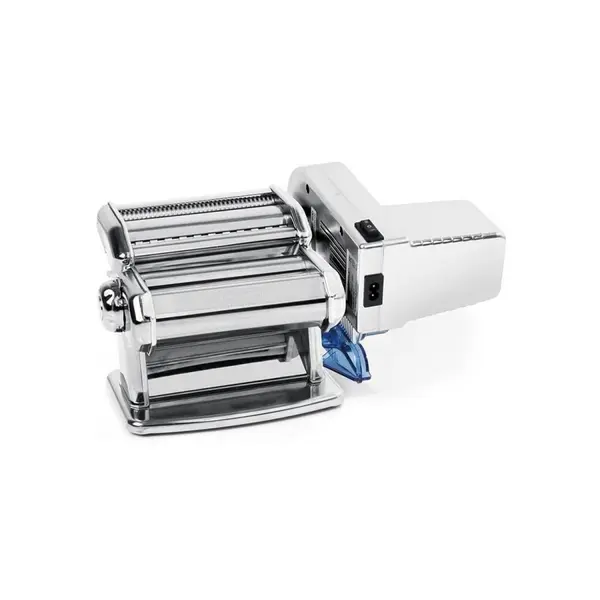 Aparat Electric pentru paste Hendi Kitchen Line, 80 W, fettuccine 6,5 mm/tagliatelle 2 mm, grosime reglabila aluat