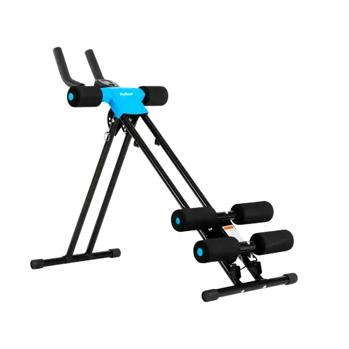 Aparat fitness Rebel Active RBA-2405, Otel, Greutate utilizator 120 kg (Negru)