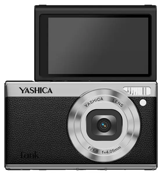 Aparat foto compact Yashica - Tank, 12MP, negru
