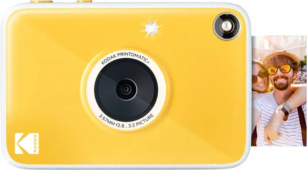Aparat foto instant Kodak - Printomatic+, Yellow