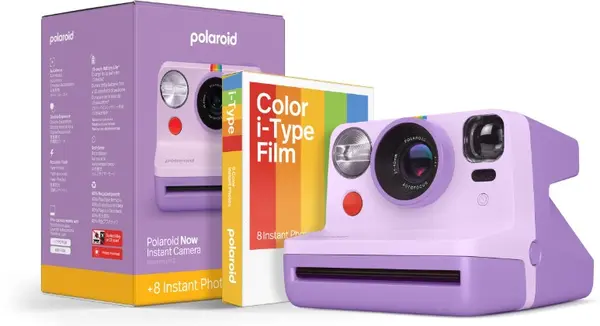 Aparat foto instant Polaroid - Now Gen 2 Everything Box, Purple